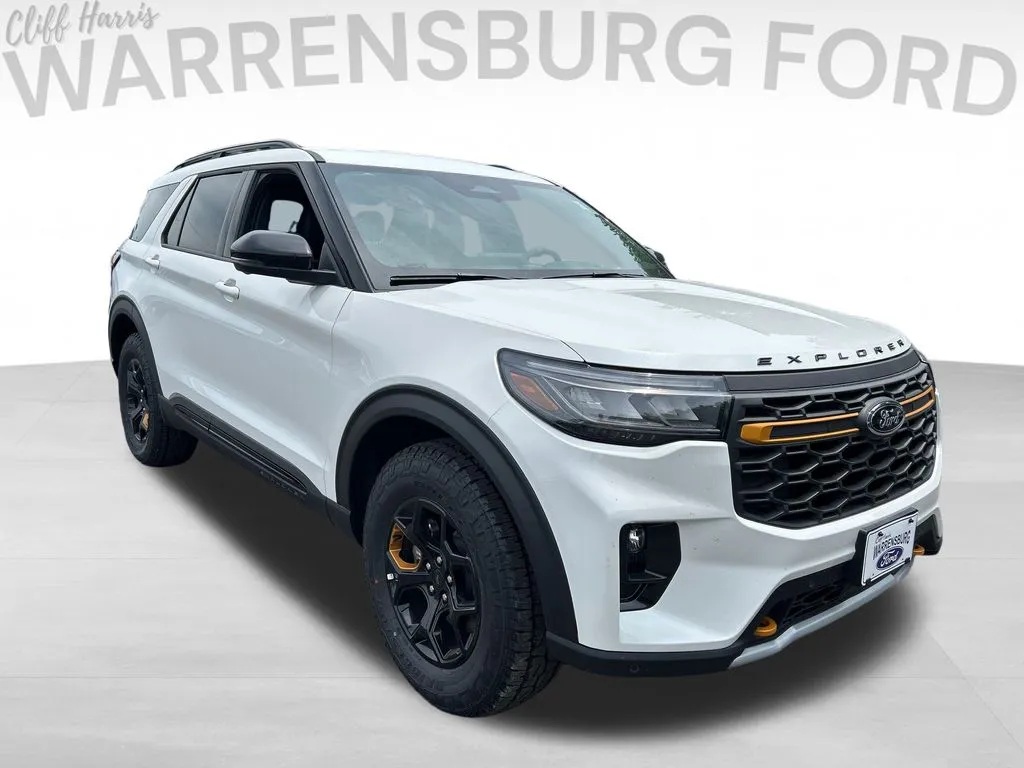 White 2026 Ford Explorer Tremor for sale in Warrensburg, MO