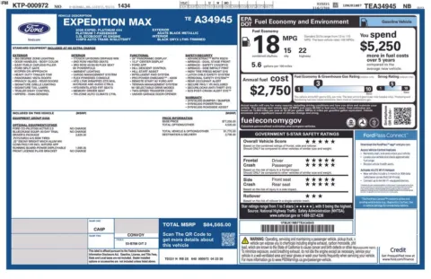 Another view of 2026 Ford Expedition Max Platinum for sale in Warrensburg, MO at Warrensburg Ford