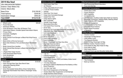 Another view of 2019 Kia Soul for sale in Warrensburg, MO at Warrensburg Ford