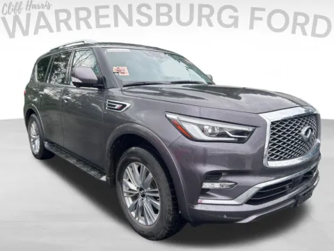Gray 2024 INFINITI QX80 LUXE for sale in Warrensburg, MO