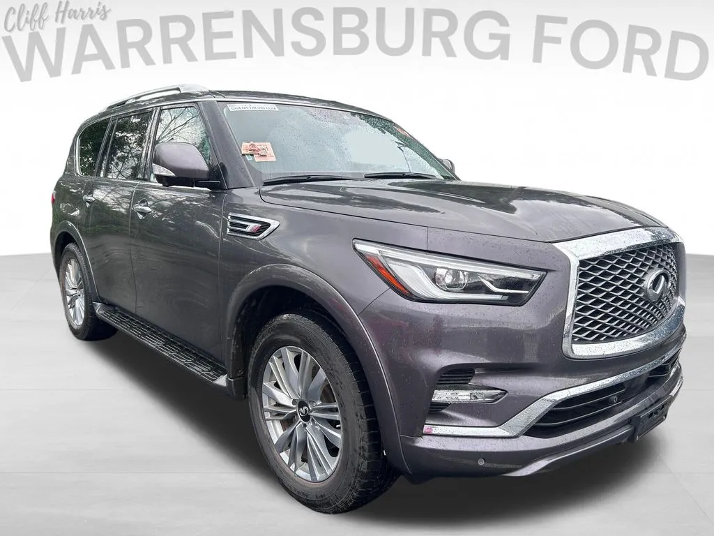 Used 2024 INFINITI QX80 Luxe 4WD with VIN JN8AZ2AE3R9328722 for sale in Kansas City