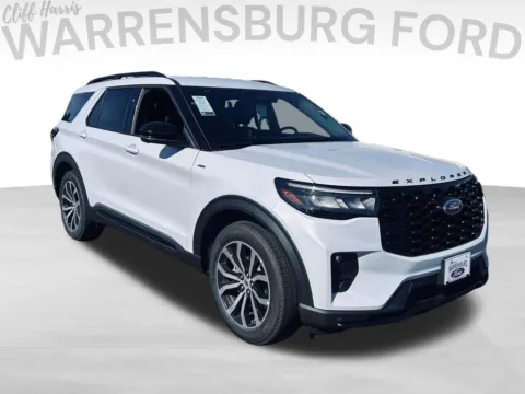 White 2026 Ford Explorer ST-Line for sale in Warrensburg, MO