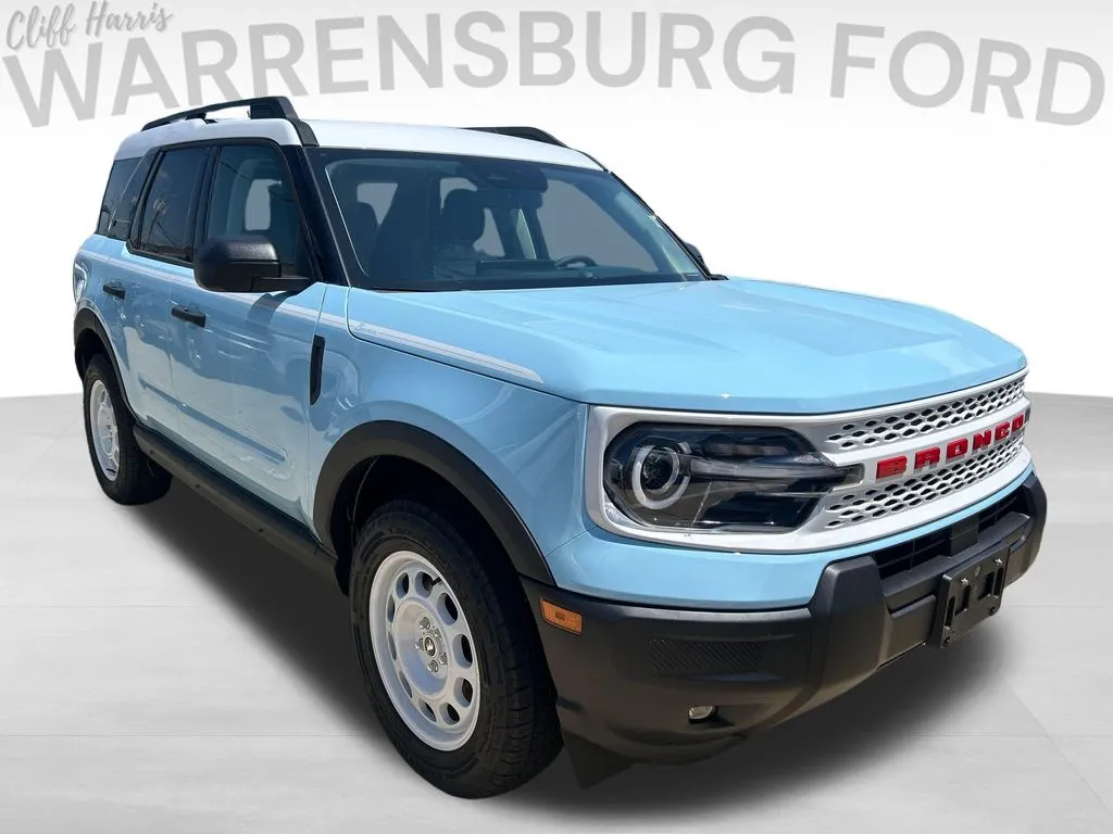 Blue 2026 Ford Bronco Sport Heritage for sale in Warrensburg, MO