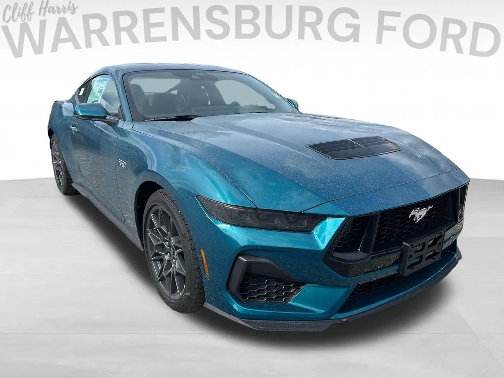 Blue 2026 Ford Mustang GT Premium for sale in Warrensburg, MO