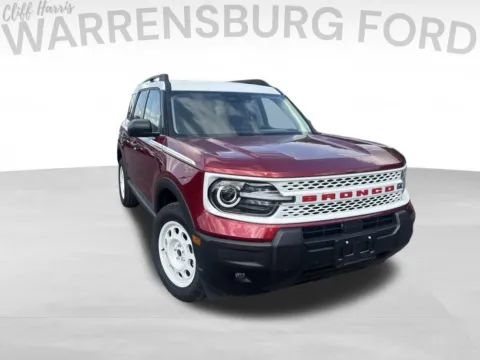 Red 2025 Ford Bronco Sport Heritage for sale in Warrensburg, MO