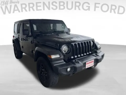 Black 2021 Jeep Wrangler Unlimited Sport for sale in Warrensburg, MO