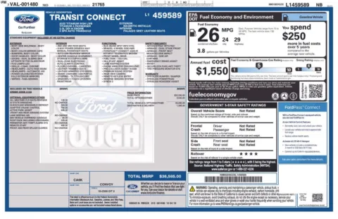 Another view of 2020 Ford Transit Connect Titanium for sale in Warrensburg, MO at Warrensburg Ford