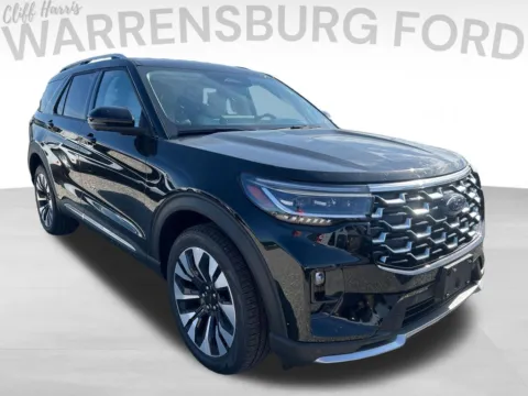 Black 2026 Ford Explorer Platinum for sale in Warrensburg, MO
