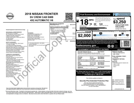 Another view of 2018 Nissan Frontier SV for sale in Warrensburg, MO at Warrensburg Ford