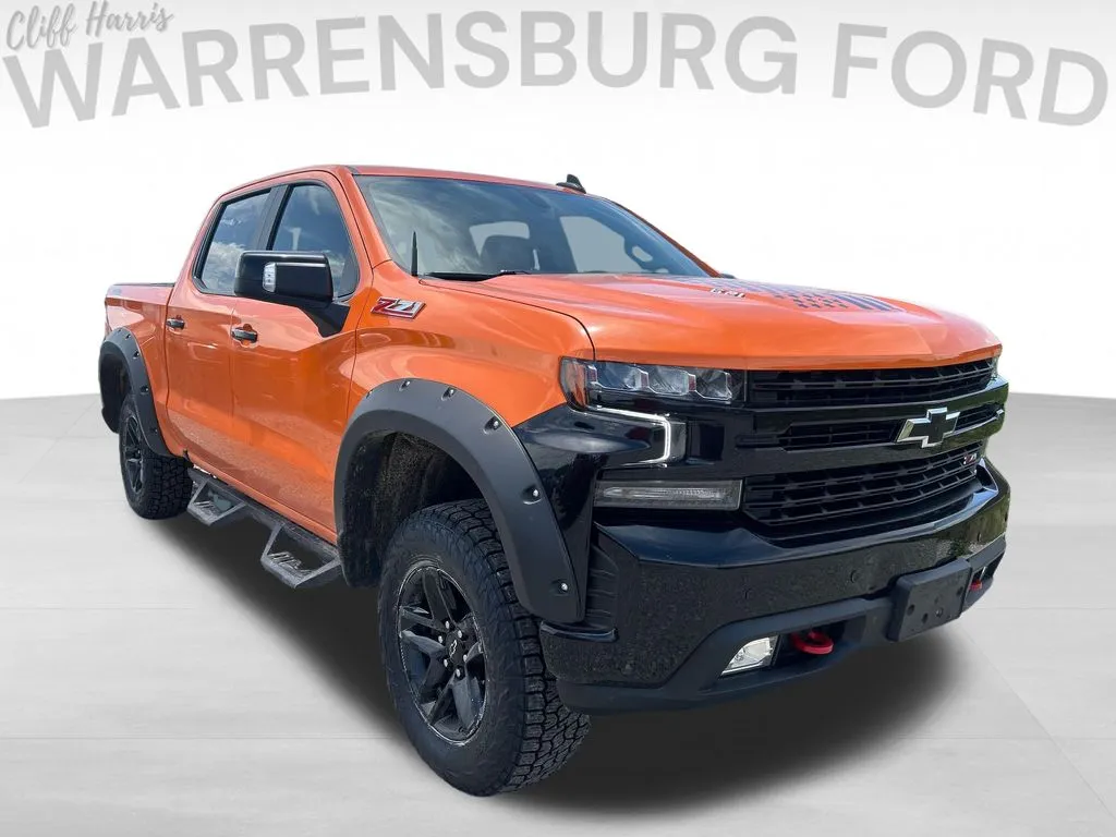 Used 2021 Chevrolet Silverado 1500 LT Trail Boss with VIN 1GCPYFEL2MZ160945 for sale in Kansas City
