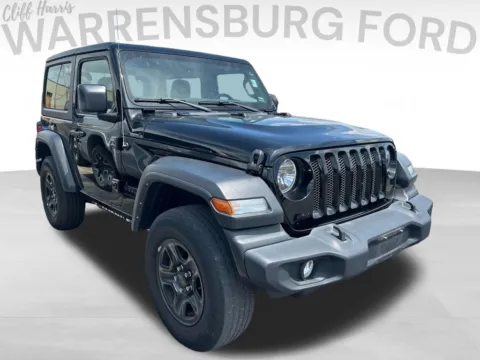 Black 2023 Jeep Wrangler Sport for sale in Warrensburg, MO