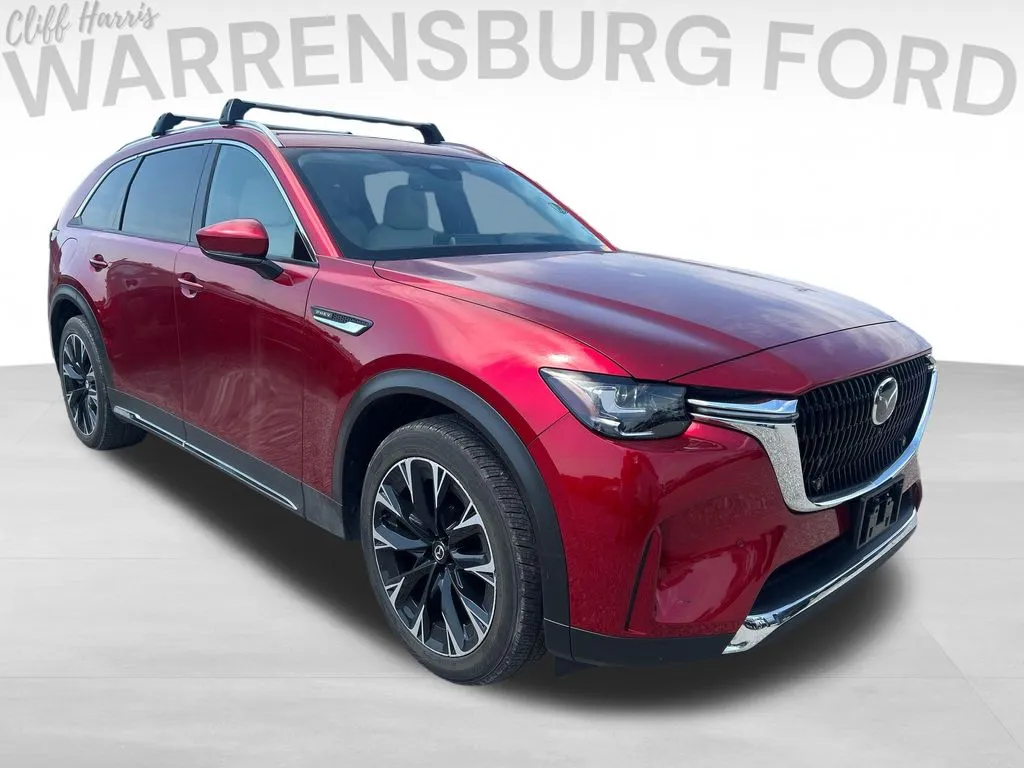 Red 2024 Mazda CX-90 PHEV Premium Plus for sale in Warrensburg, MO
