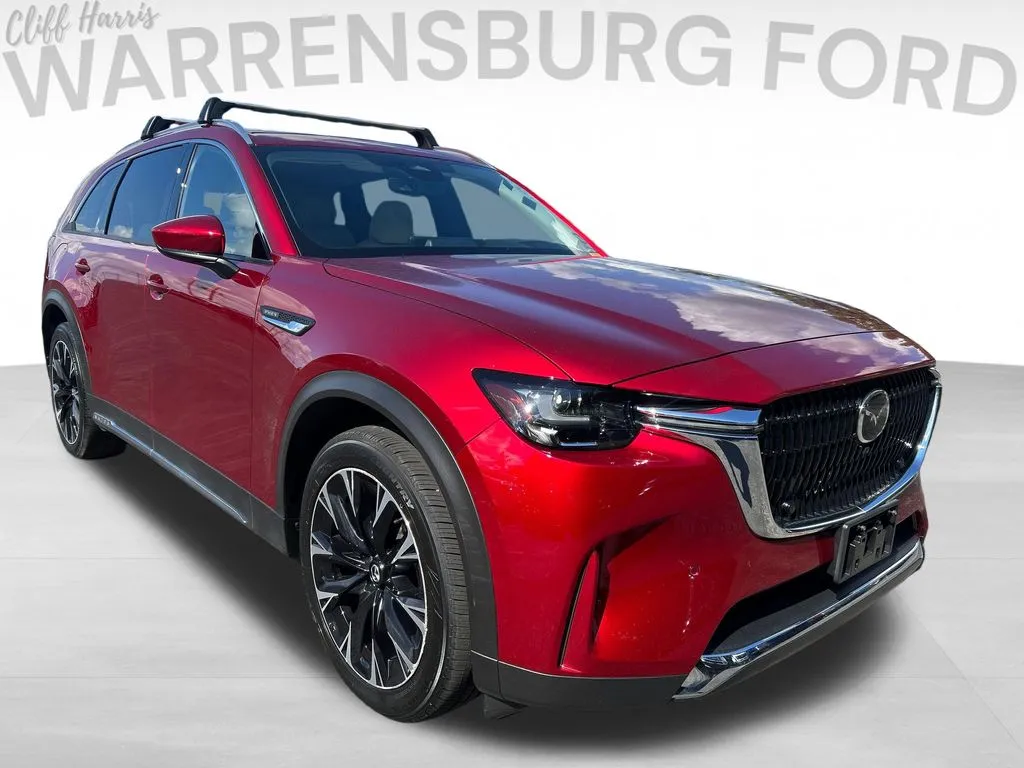 Used 2024 Mazda CX-90 Premium Plus Package with VIN JM3KKEHA5R1117746 for sale in Kansas City