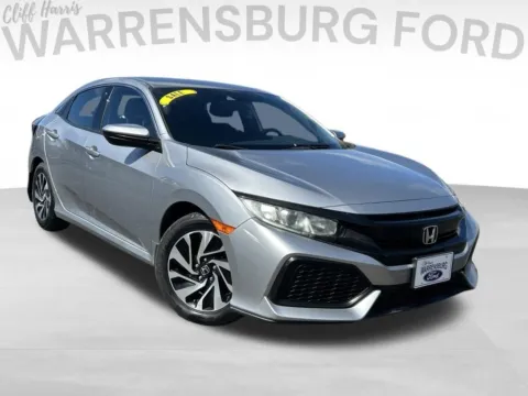 Silver 2019 Honda Civic LX for sale in Warrensburg, MO