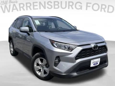 Silver 2021 Toyota RAV4 XLE for sale in Warrensburg, MO