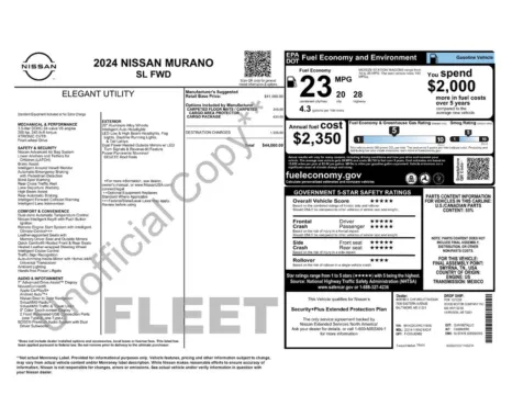 Another view of 2024 Nissan Murano SL for sale in Warrensburg, MO at Warrensburg Ford