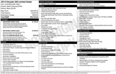 Another view of 2014 Chrysler 200 Limited for sale in Warrensburg, MO at Warrensburg Ford