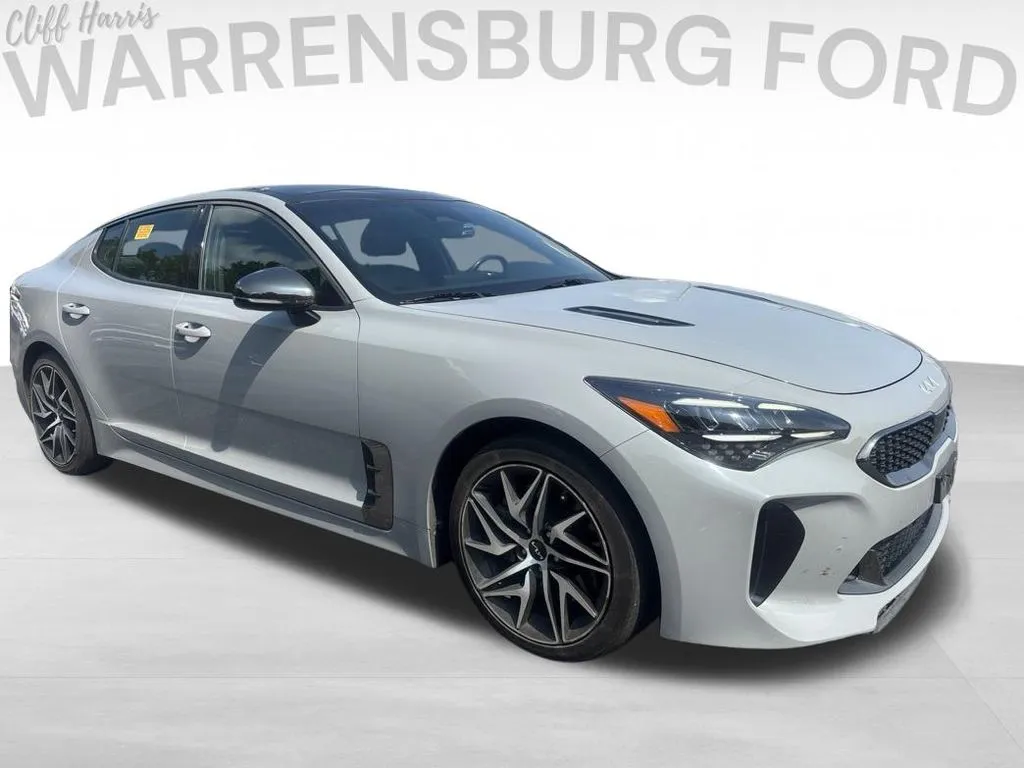 Used 2022 Kia Stinger GT-Line with VIN KNAE35LD6N6114174 for sale in Kansas City