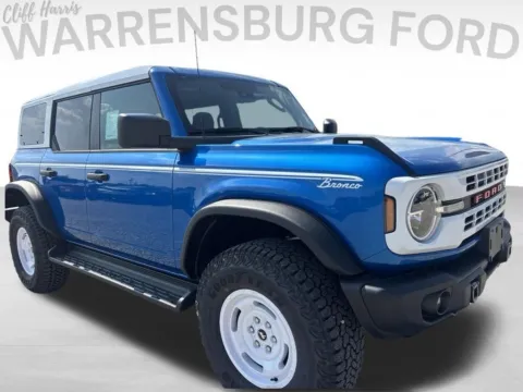 Blue 2026 Ford Bronco Heritage Edition for sale in Warrensburg, MO