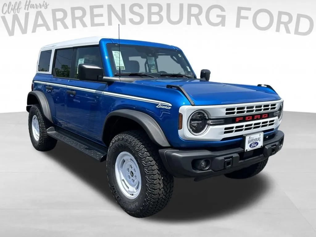 Blue 2026 Ford Bronco Heritage Edition for sale in Warrensburg, MO