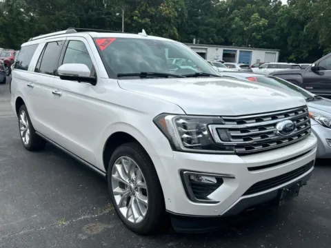 White 2019 Ford Expedition Max Limited for sale in Warrensburg, MO