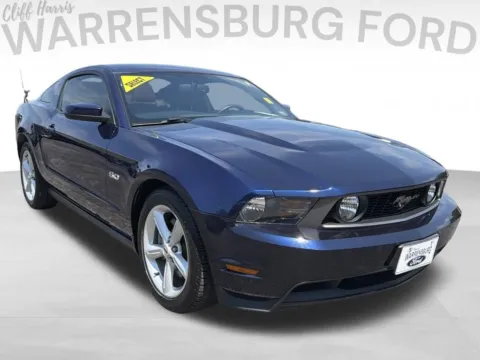 Blue 2012 Ford Mustang GT Premium for sale in Warrensburg, MO