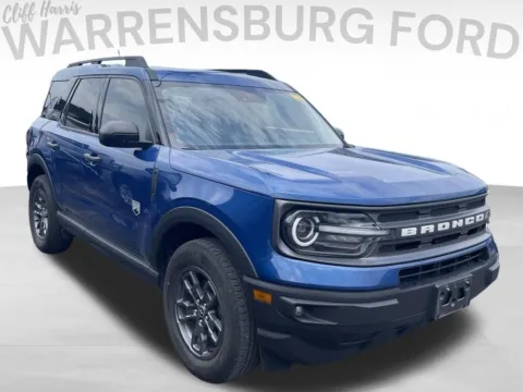 Blue 2024 Ford Bronco Sport Big Bend for sale in Warrensburg, MO