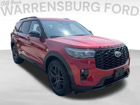 Red 2026 Ford Explorer ST-Line for sale in Warrensburg, MO