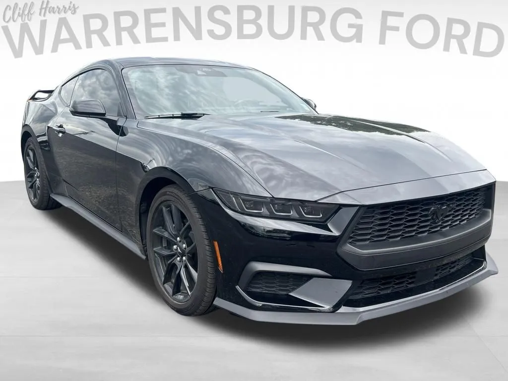 Black 2025 Ford Mustang EcoBoost for sale in Warrensburg, MO