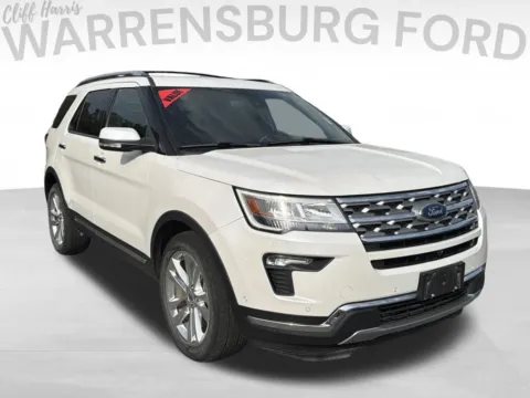 White 2018 Ford Explorer Limited for sale in Warrensburg, MO