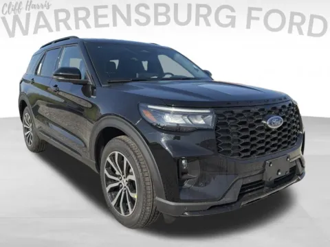Black 2026 Ford Explorer ST-Line for sale in Warrensburg, MO