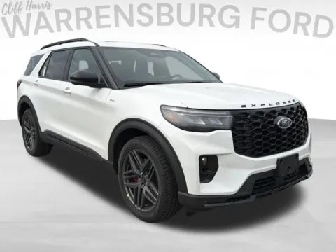 White 2026 Ford Explorer ST-Line for sale in Warrensburg, MO