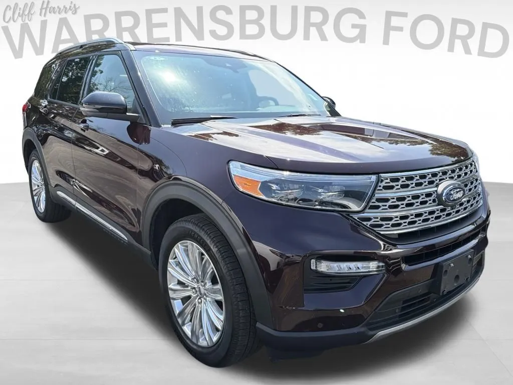 Red 2023 Ford Explorer Limited for sale in Warrensburg, MO