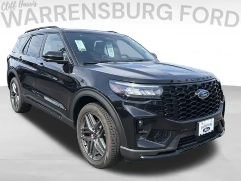 Black 2026 Ford Explorer ST-Line for sale in Warrensburg, MO