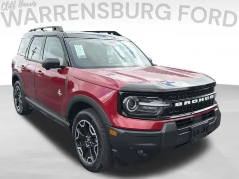 Red 2025 Ford Bronco Sport Outer Banks for sale in Warrensburg, MO