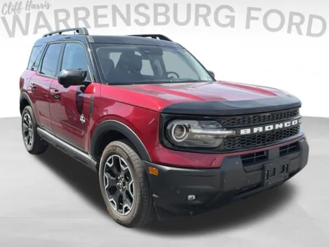 Red 2025 Ford Bronco Sport Outer Banks for sale in Warrensburg, MO