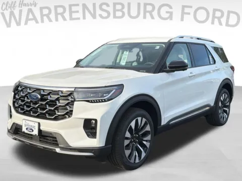 Another view of 2026 Ford Explorer Platinum for sale in Warrensburg, MO at Warrensburg Ford