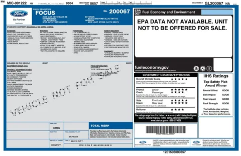 Another view of 2016 Ford Focus SE for sale in Warrensburg, MO at Warrensburg Ford