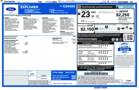 Another view of 2026 Ford Explorer Active for sale in Warrensburg, MO at Warrensburg Ford