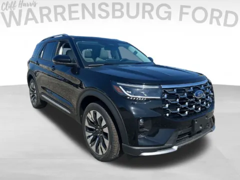 Black 2026 Ford Explorer Platinum for sale in Warrensburg, MO