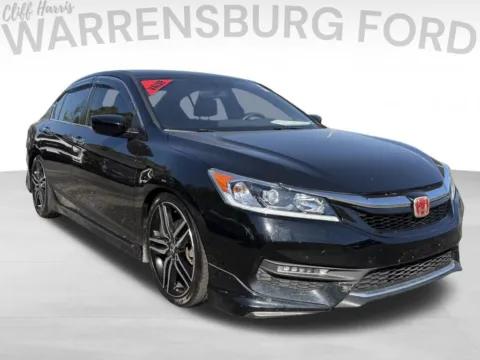 Black 2017 Honda Accord Sport for sale in Warrensburg, MO