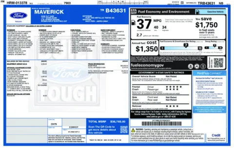 Another view of 2026 Ford Maverick XLT for sale in Warrensburg, MO at Warrensburg Ford