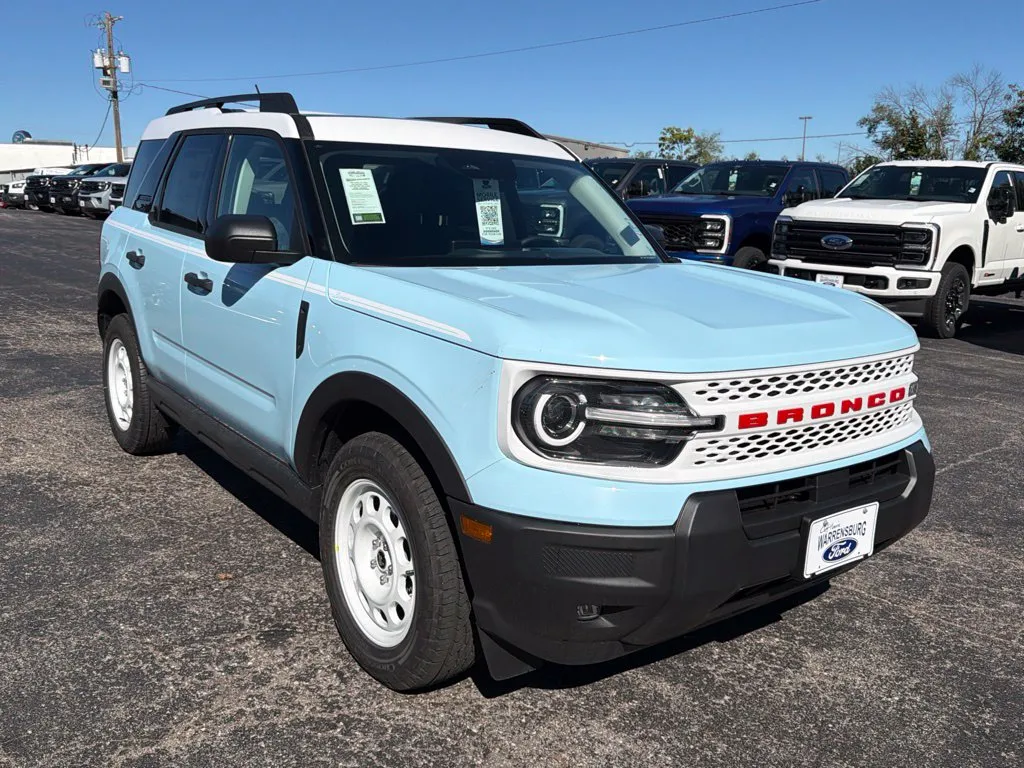 Blue 2026 Ford Bronco Sport Heritage for sale in Warrensburg, MO