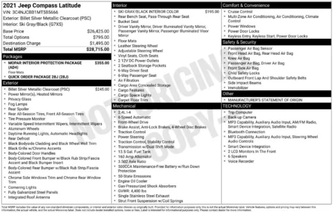 Another view of 2021 Jeep Compass Latitude for sale in Warrensburg, MO at Warrensburg Ford