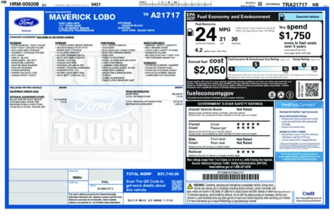 Another view of 2026 Ford Maverick Lobo Standard for sale in Warrensburg, MO at Warrensburg Ford