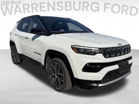 White 2025 Jeep Compass Limited for sale in Warrensburg, MO
