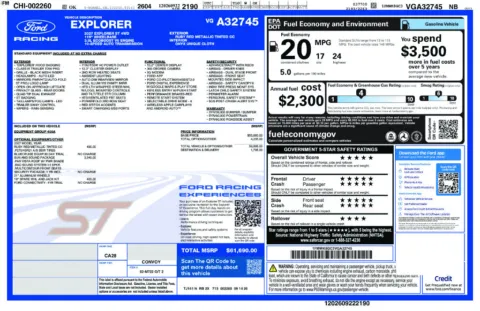 Another view of 2027 Ford Explorer ST for sale in Warrensburg, MO at Warrensburg Ford