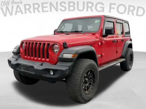 Another view of 2018 Jeep Wrangler Unlimited Sport S for sale in Warrensburg, MO at Warrensburg Ford