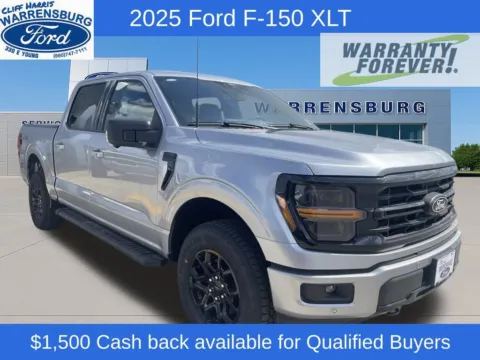 Silver 2025 Ford F-150 XLT for sale in Warrensburg, MO