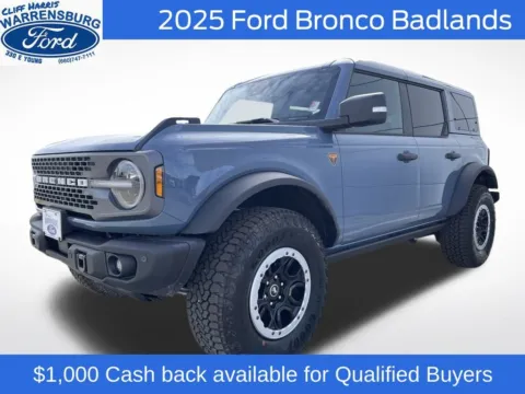 Another view of 2025 Ford Bronco Badlands for sale in Warrensburg, MO at Warrensburg Ford